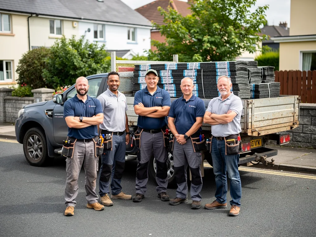 Dublin Roofing Services team